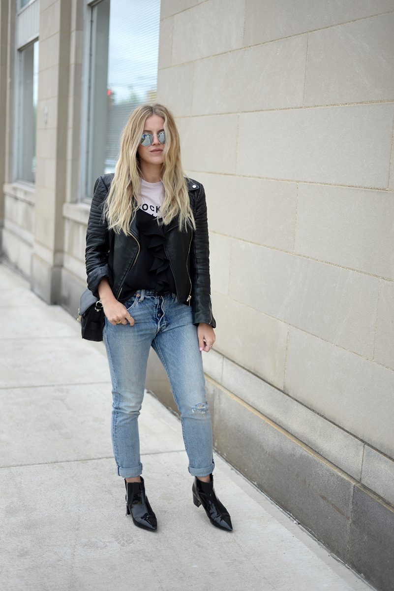 Tank Top + Tee Layering - Blonde Bedhead